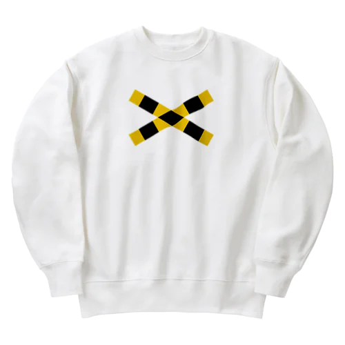 踏切警報 Heavyweight Crew Neck Sweatshirt