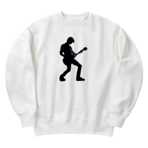 guitarist3 Heavyweight Crew Neck Sweatshirt