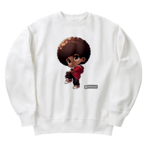 Baby-Ｂ Heavyweight Crew Neck Sweatshirt