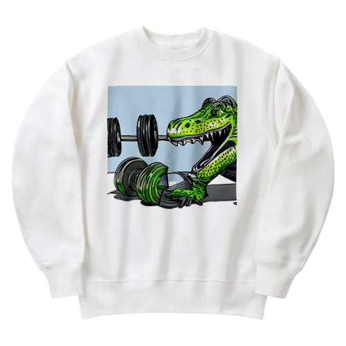 ワニのトレーニング Heavyweight Crew Neck Sweatshirt