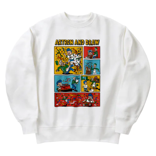 ARTRONANDDRAW Heavyweight Crew Neck Sweatshirt