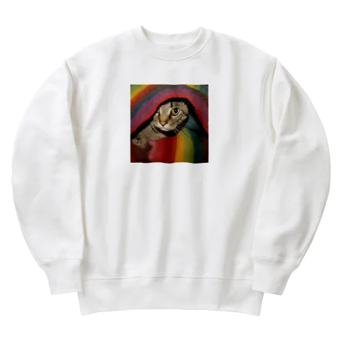 ブランケット猫 Heavyweight Crew Neck Sweatshirt