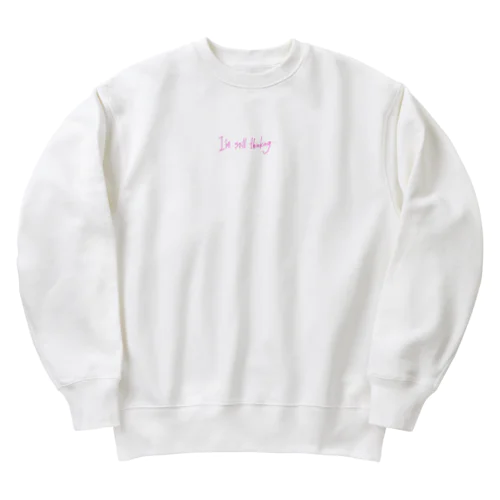 気まぐれ　考え中 Heavyweight Crew Neck Sweatshirt