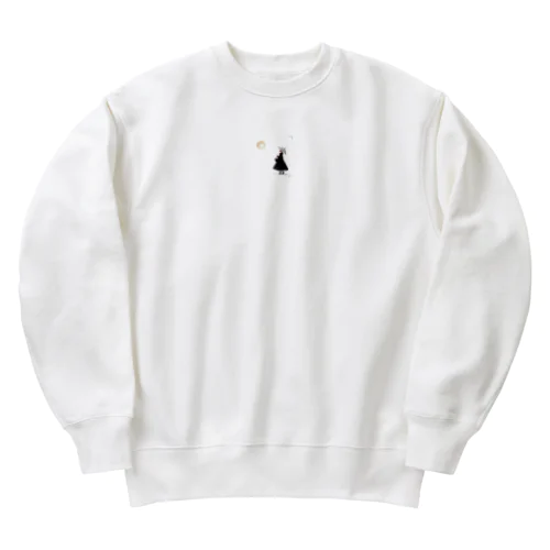 恋時雨 Heavyweight Crew Neck Sweatshirt