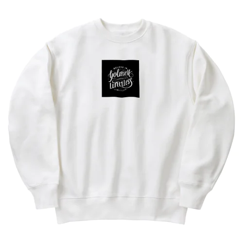 名言2 Heavyweight Crew Neck Sweatshirt