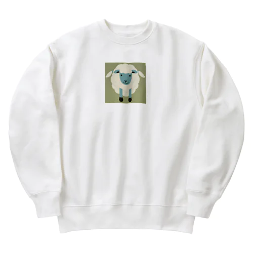 羊 Heavyweight Crew Neck Sweatshirt