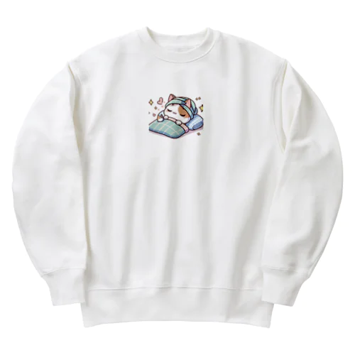 ゆるかわネコグッズ Heavyweight Crew Neck Sweatshirt