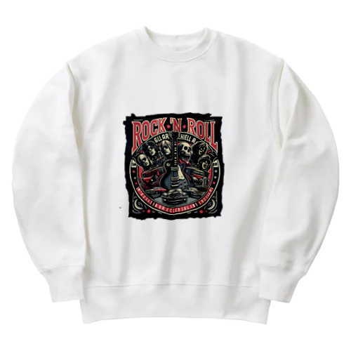 ロックンロール Heavyweight Crew Neck Sweatshirt