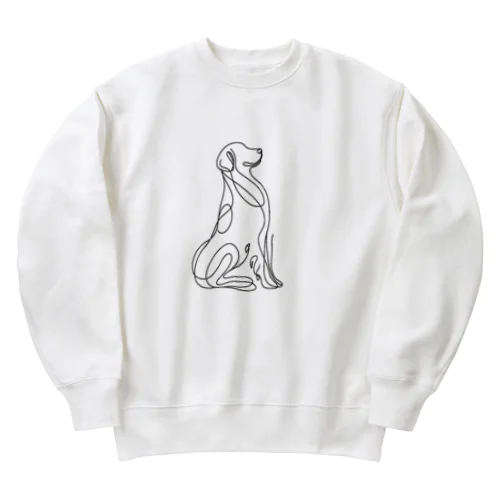 ミニチュアダックス Heavyweight Crew Neck Sweatshirt