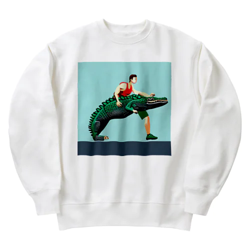 お前もトレーニングするんだ! Heavyweight Crew Neck Sweatshirt