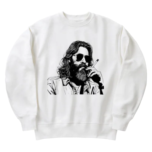 スモーキングダンディ Heavyweight Crew Neck Sweatshirt