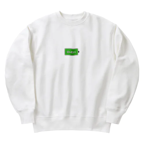 推し満タン Heavyweight Crew Neck Sweatshirt