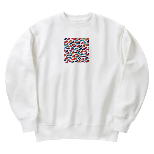 目を引く可愛らしい靴たち Heavyweight Crew Neck Sweatshirt