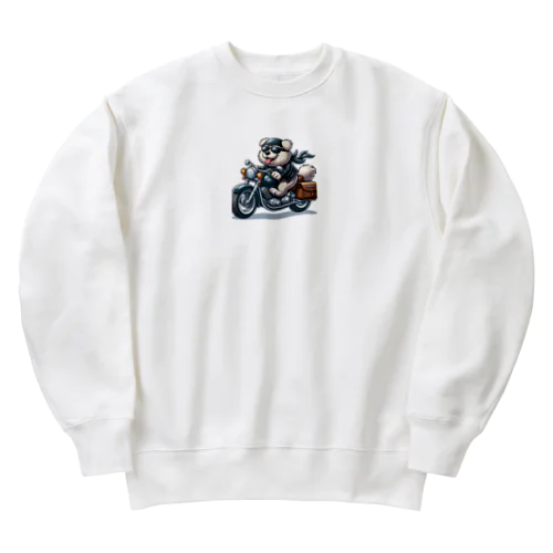 ちょい悪オヤジ犬 Heavyweight Crew Neck Sweatshirt