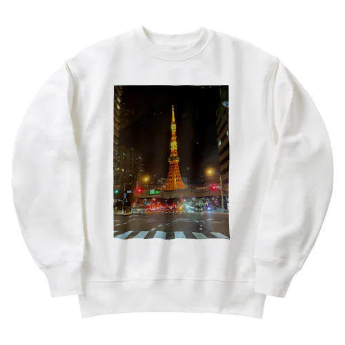 東京タワー Heavyweight Crew Neck Sweatshirt