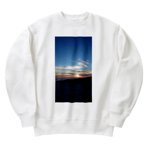 初雪 Heavyweight Crew Neck Sweatshirt