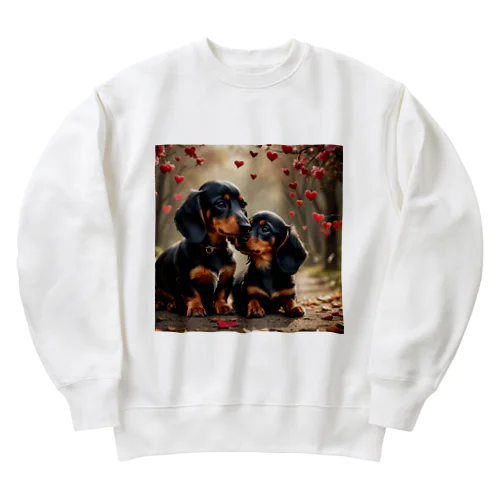 世界一幸せな時間 Heavyweight Crew Neck Sweatshirt