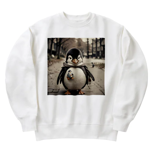 お出かけペンギン Heavyweight Crew Neck Sweatshirt