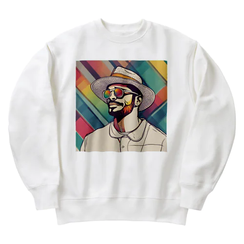 スタイリッシュな旅人 Heavyweight Crew Neck Sweatshirt