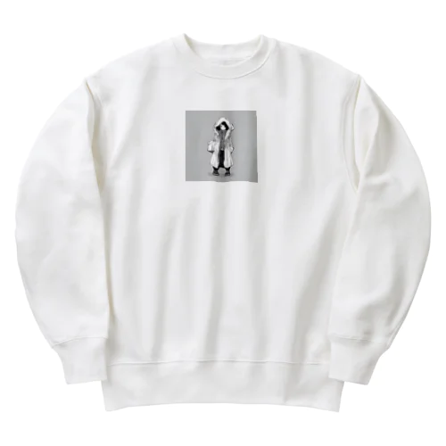 フードの少女グッズ Heavyweight Crew Neck Sweatshirt