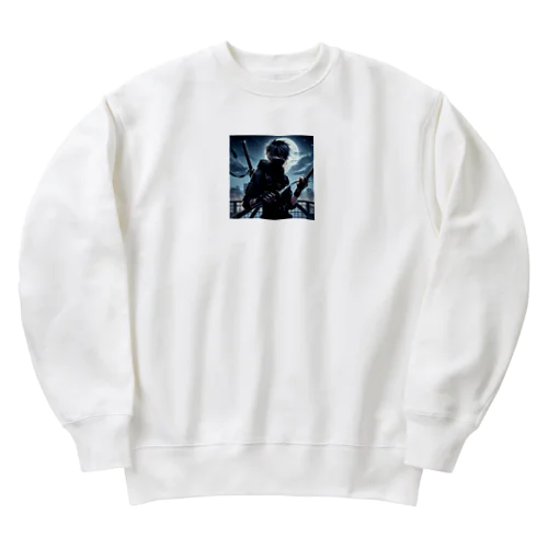 TOKYO NINJA Heavyweight Crew Neck Sweatshirt