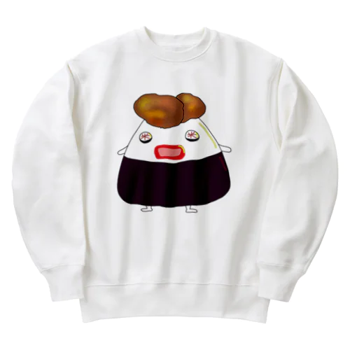 からあげのおにぎり🍙 Heavyweight Crew Neck Sweatshirt