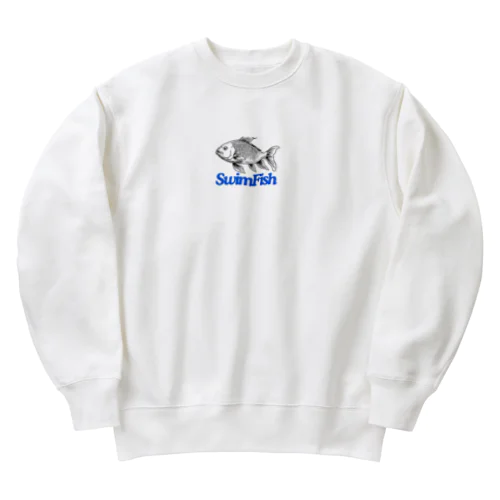 SwimFish(泳ぐ魚) Heavyweight Crew Neck Sweatshirt