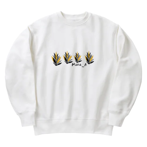 カラフルアガベ Heavyweight Crew Neck Sweatshirt