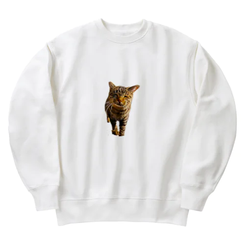 ごめ～んにゃさい Heavyweight Crew Neck Sweatshirt