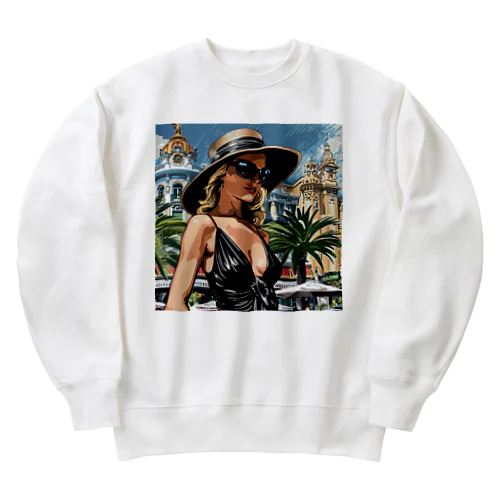 モナコのマダム　Tomoe bb 2712 Heavyweight Crew Neck Sweatshirt