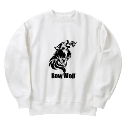 Bow Wolf Heavyweight Crew Neck Sweatshirt