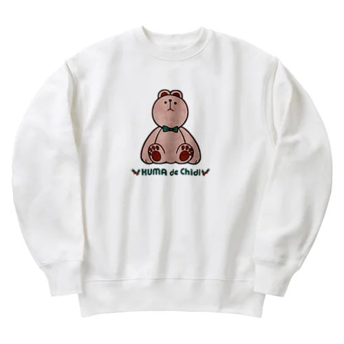 クマ・ド・チディ Heavyweight Crew Neck Sweatshirt