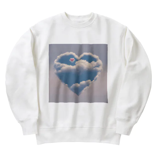 愛の空模様 Heavyweight Crew Neck Sweatshirt