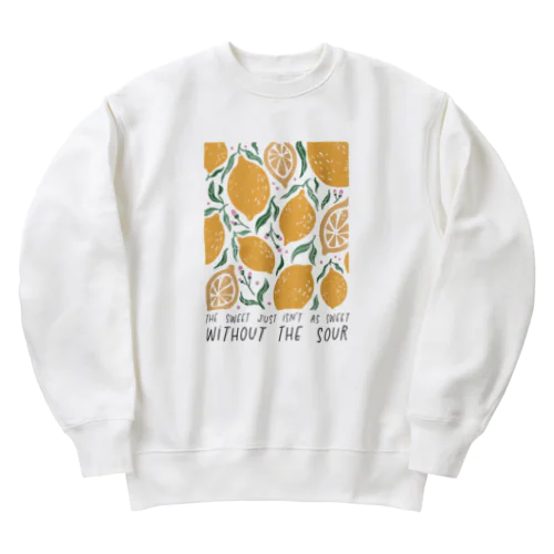 レトロレモンの哲学 Heavyweight Crew Neck Sweatshirt