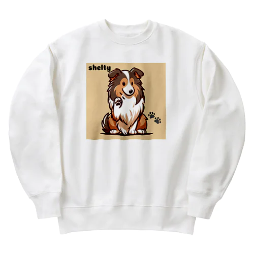 シェルティタッチ！ Heavyweight Crew Neck Sweatshirt