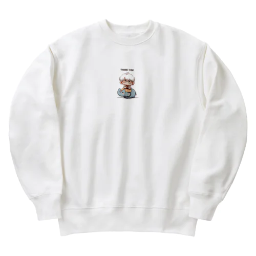 エレフィー (Elephie) Heavyweight Crew Neck Sweatshirt