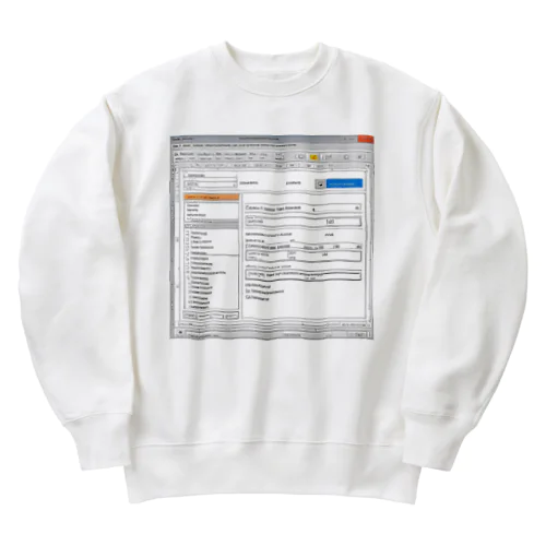 「「s」が満ちるとき、世界は変わる。」 Heavyweight Crew Neck Sweatshirt