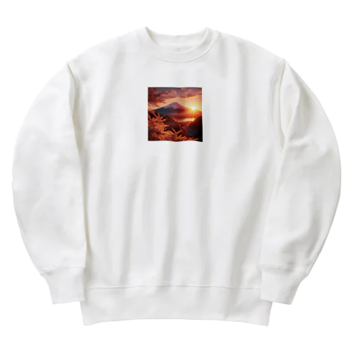 フジ Heavyweight Crew Neck Sweatshirt