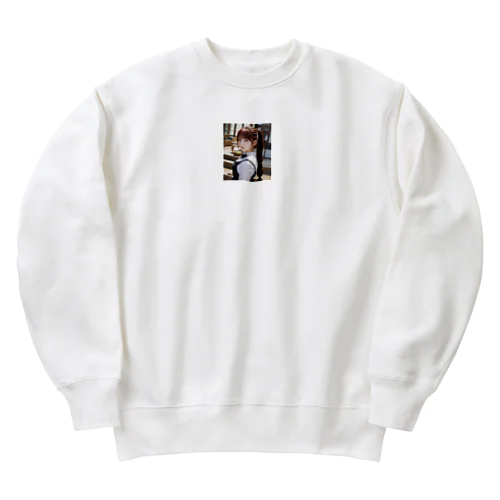 メイドさん Heavyweight Crew Neck Sweatshirt