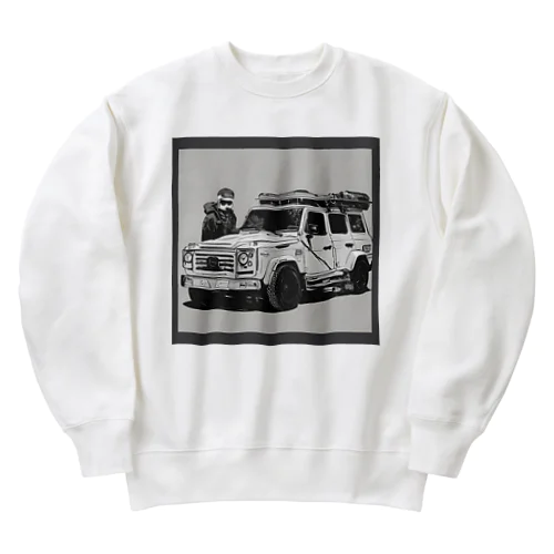 俺の愛車 Heavyweight Crew Neck Sweatshirt