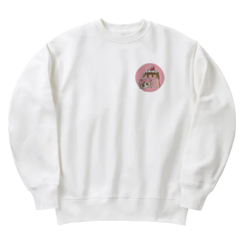 いちごムースちゃん🍓 Heavyweight Crew Neck Sweatshirt