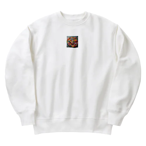 幸せな味覚 Heavyweight Crew Neck Sweatshirt