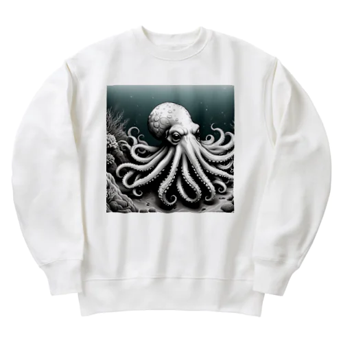 オクトパス Heavyweight Crew Neck Sweatshirt