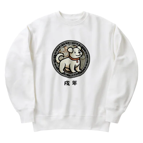 戌年 Heavyweight Crew Neck Sweatshirt