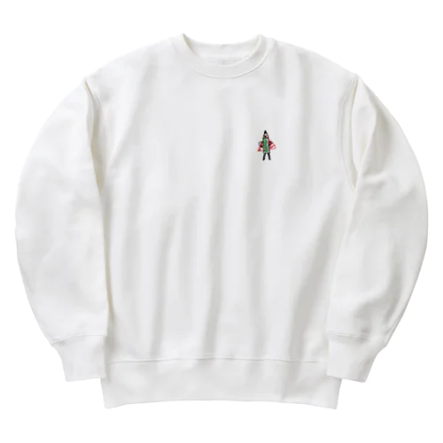 スーパーヒーロー「ロケエンマン」 Heavyweight Crew Neck Sweatshirt