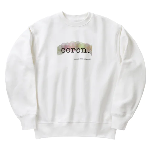 coron.ショップブランドマーク Heavyweight Crew Neck Sweatshirt