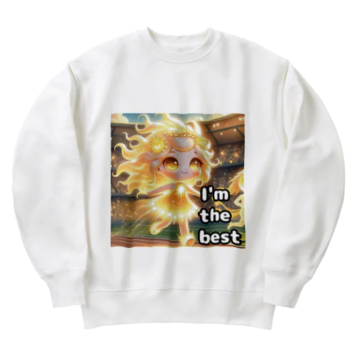 光ちゃん　『私が一番』 Heavyweight Crew Neck Sweatshirt