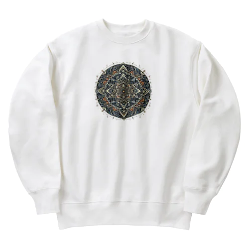 万華鏡の世界 Heavyweight Crew Neck Sweatshirt