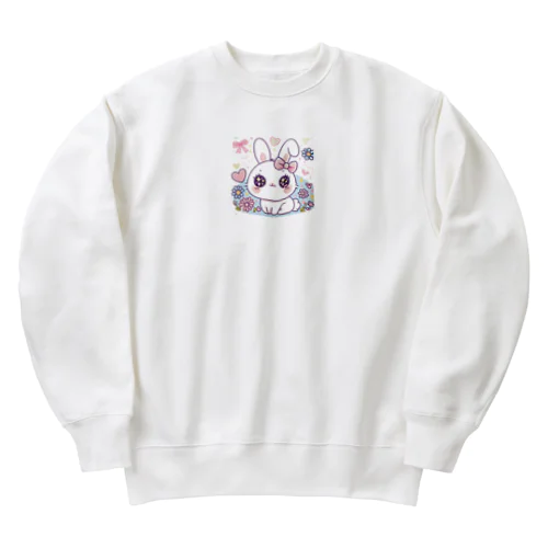 ラブリーうさちゃん Heavyweight Crew Neck Sweatshirt