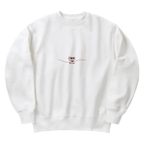 赤い糸 Heavyweight Crew Neck Sweatshirt